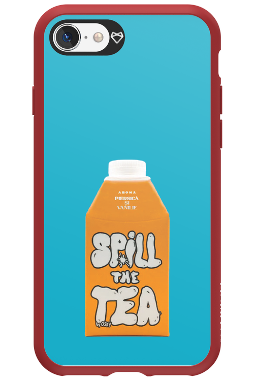 Yellow Splash - Apple iPhone 8