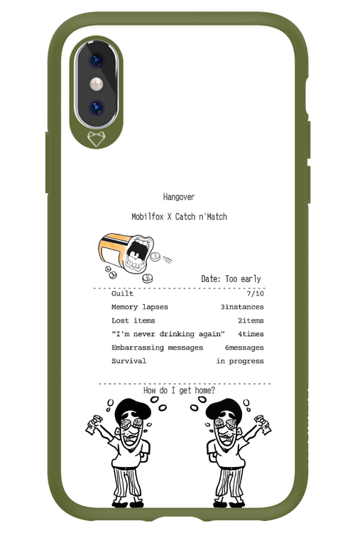 hangover - Apple iPhone XS