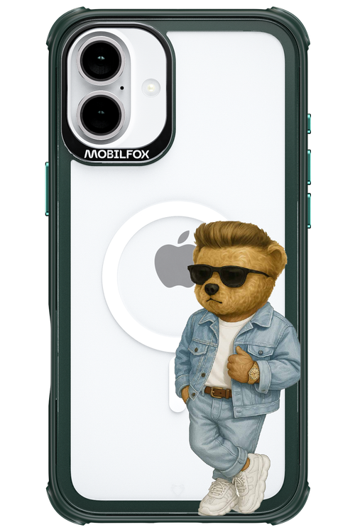 Gamibear (Transparent) - Apple iPhone 16 Plus