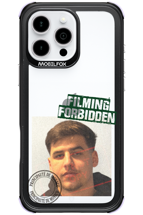 Sorin Mugshot - Apple iPhone 16 Pro Max