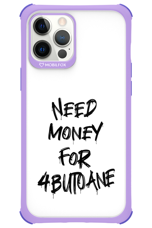 Need Money For Butoane Black - Apple iPhone 12 Pro Max