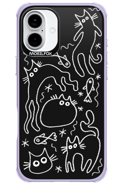 CHALK_CATS - Apple iPhone 16 Plus