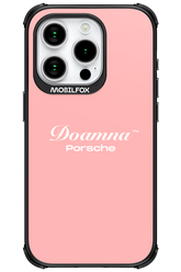 Doamna Porsche (pink) - Apple iPhone 15 Pro