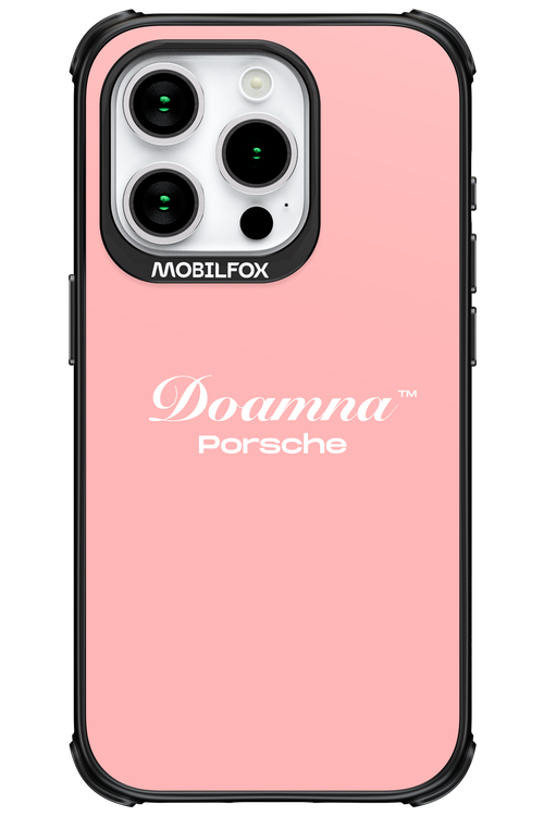 Doamna Porsche (pink) - Apple iPhone 15 Pro