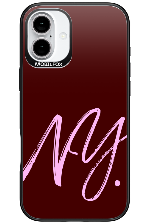 (Dark Blush) NY 2.0 - Apple iPhone 16 Plus