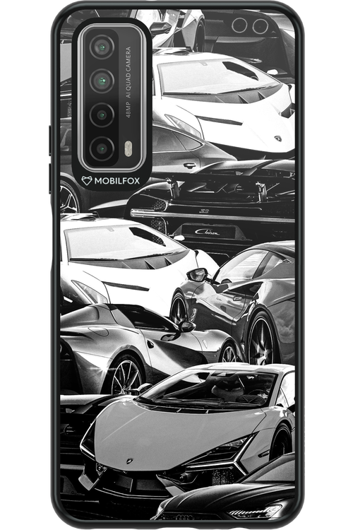 Car Montage Black - Huawei P Smart 2021