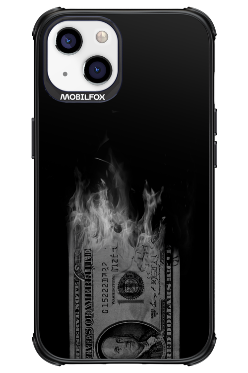 Money Burn B&W 2.0 - Apple iPhone 13