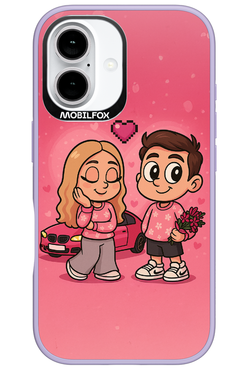 Pink Amour 2.0 - Apple iPhone 16
