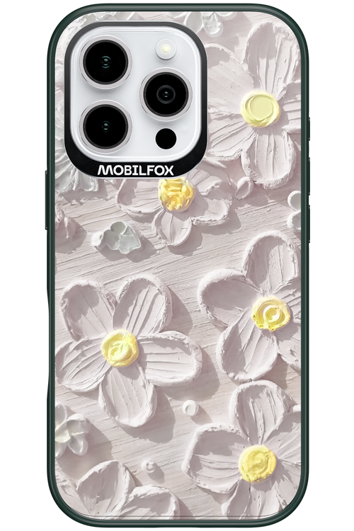 White Flowers 2.0 - Apple iPhone 16 Pro