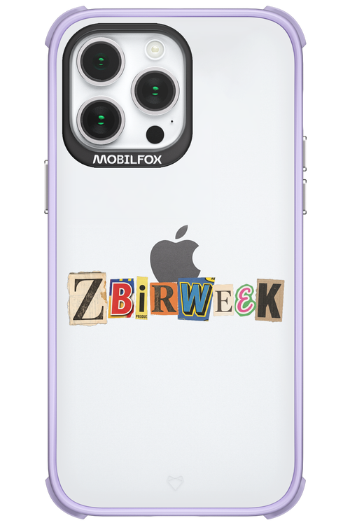 Zbirweek (transparent) 2.0 - Apple iPhone 14 Pro Max