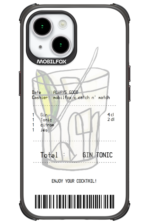 gin tonic - Apple iPhone 15