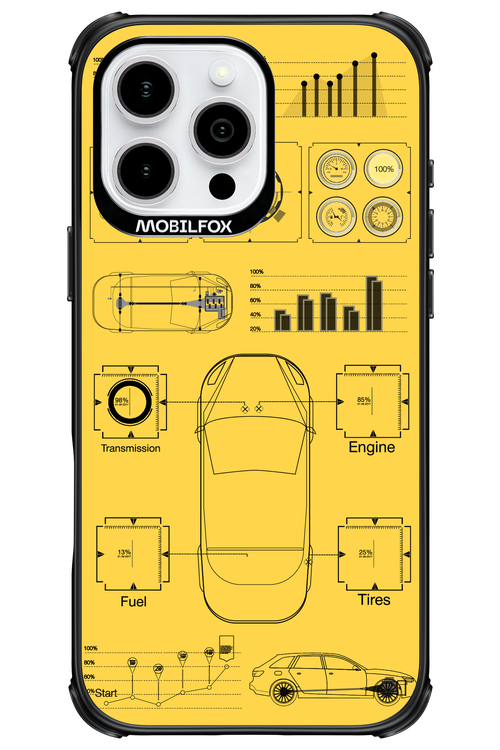 Grid Shift - Apple iPhone 16 Pro Max