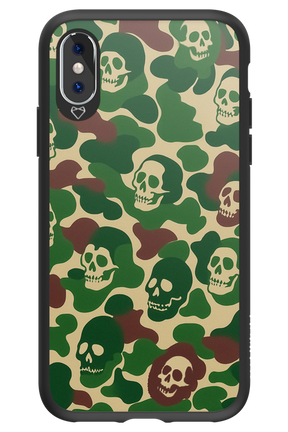 Camo Skull - Apple iPhone XS