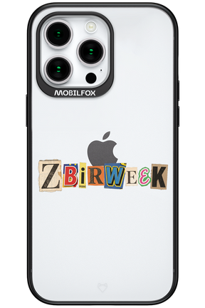 Zbirweek (transparent) 2.0 - Apple iPhone 15 Pro Max
