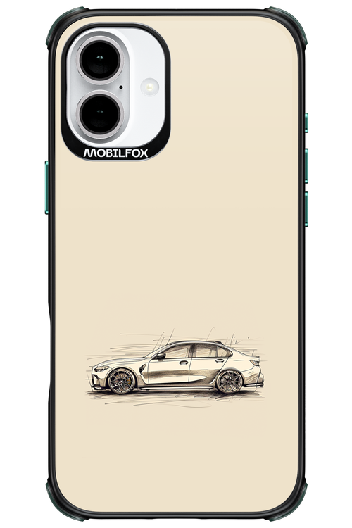 Sketch Car 2.0 - Apple iPhone 16 Plus