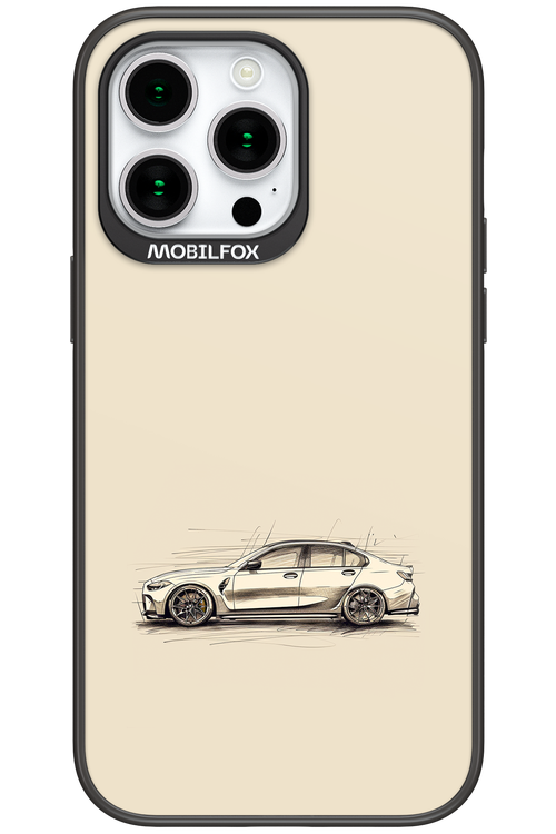 Sketch Car - Apple iPhone 15 Pro Max