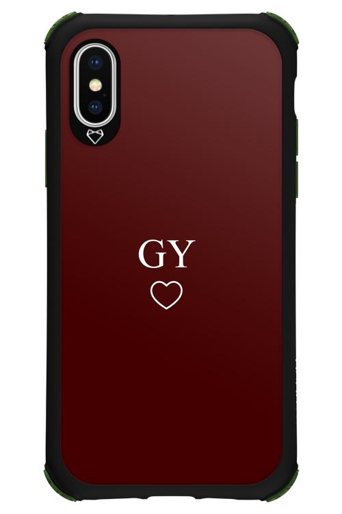 GY Burgundia 2.0 - Apple iPhone X