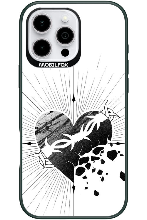 Fekete Szív 2.0 - Apple iPhone 16 Pro Max