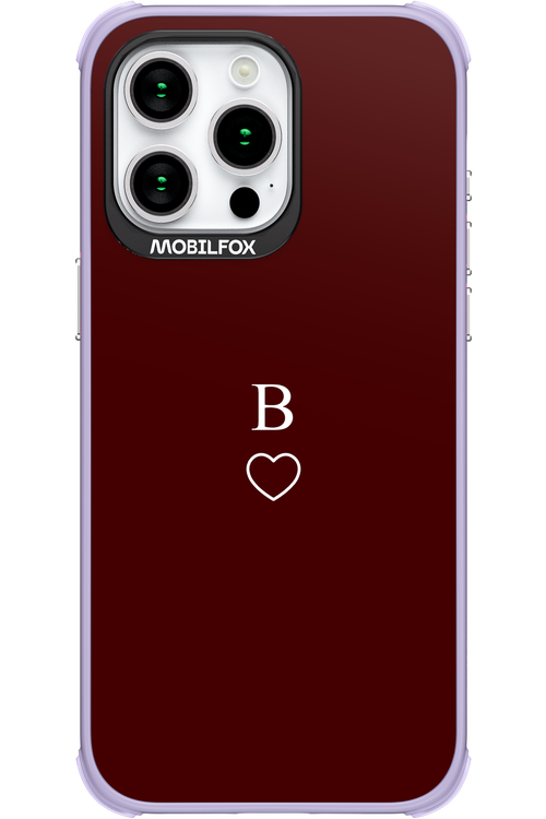 B Burgundia 2.0 - Apple iPhone 15 Pro Max