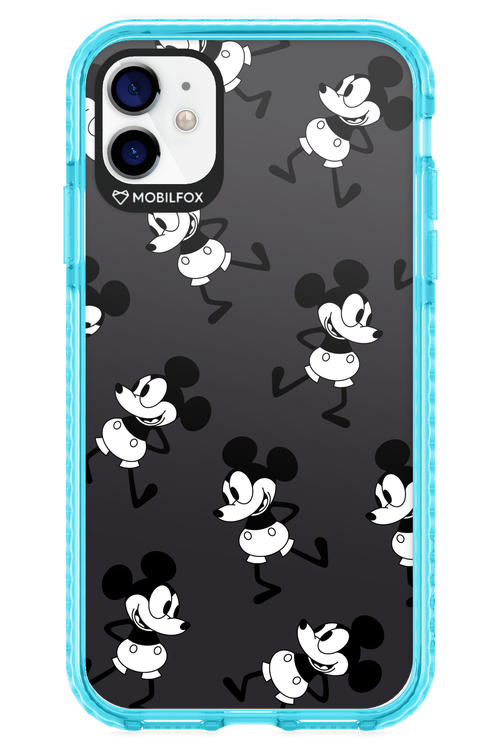 Iconic Mouse (antracite pattern) - Apple iPhone 11