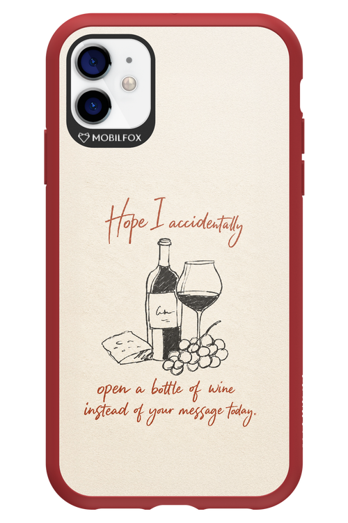 Bottle of wine 2.0 - Apple iPhone 11