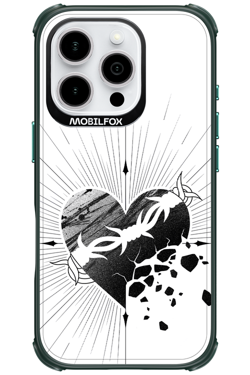 Fekete Szív 2.0 - Apple iPhone 16 Pro