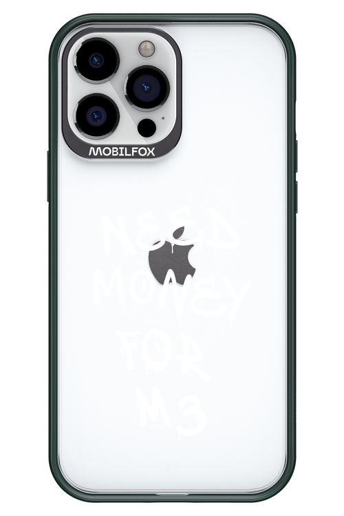 Need M3 Transparent White - Apple iPhone 13 Pro Max