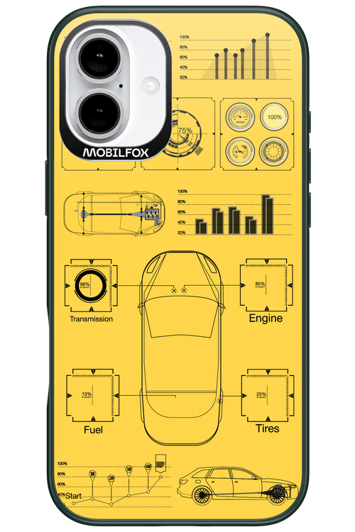 Grid Shift - Apple iPhone 16 Plus