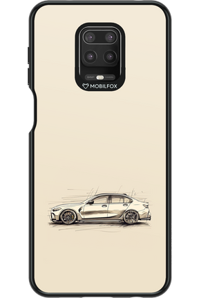 Sketch Car - Xiaomi Redmi Note 9 Pro