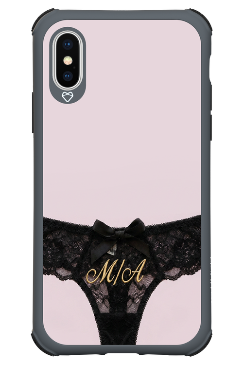 Black Panties 2.0 - Apple iPhone X
