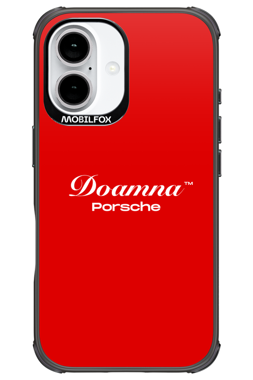Doamna Porsche (red) - Apple iPhone 16