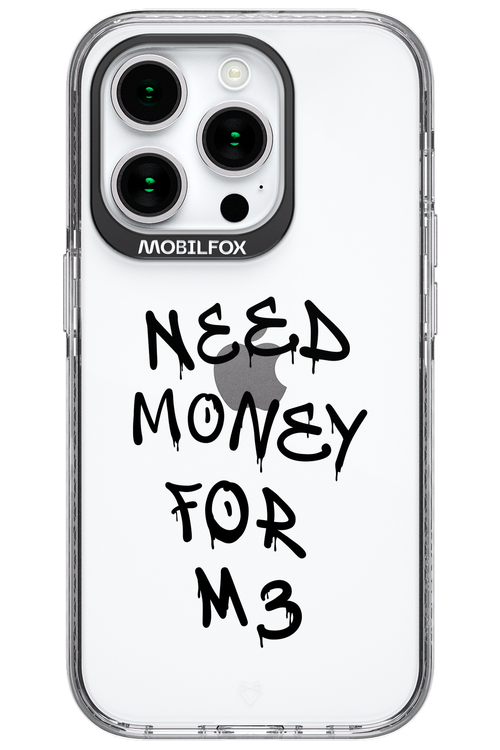 Need M3 Transparent Black - Apple iPhone 15 Pro