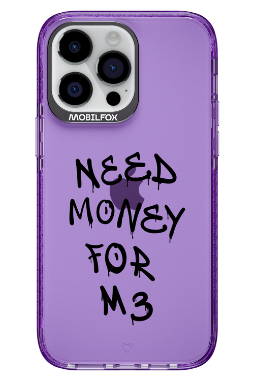 Need M3 Transparent Black - Apple iPhone 14 Pro Max