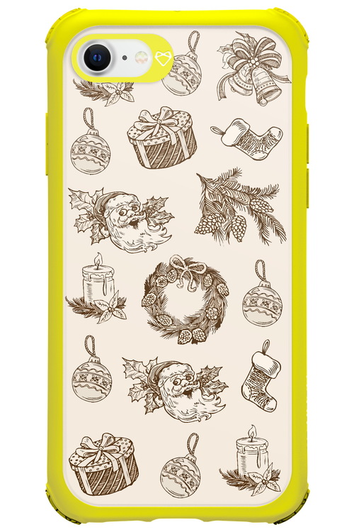 Christmas Paper - Apple iPhone 7