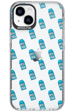 Blue Tea Party Chaos - Apple iPhone 15 Plus