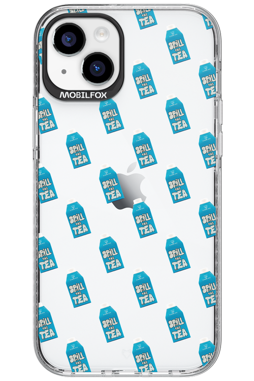 Blue Tea Party Chaos - Apple iPhone 15 Plus