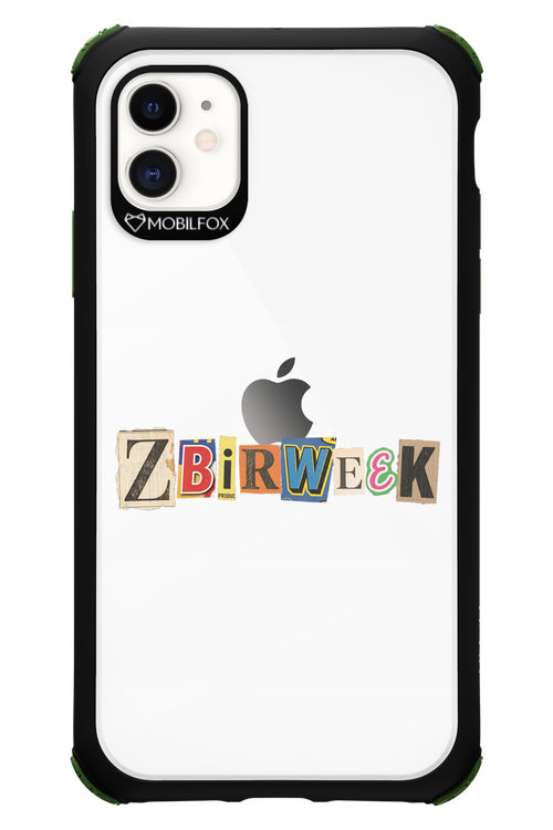 Zbirweek (transparent) 2.0 - Apple iPhone 11