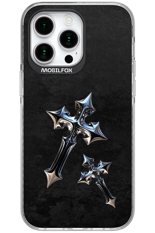 Chrome Crosses 2.0 - Apple iPhone 15 Pro Max