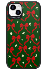 Bow & Stars (Green) - Apple iPhone 14 Plus