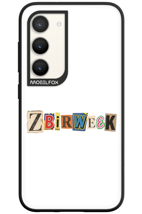 Zbirweek (white) 2.0 - Samsung Galaxy S23