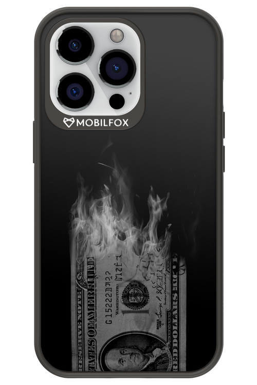Money Burn B&W 2.0 - Apple iPhone 13 Pro