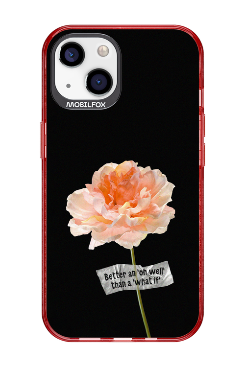 Flower Black - Apple iPhone 13