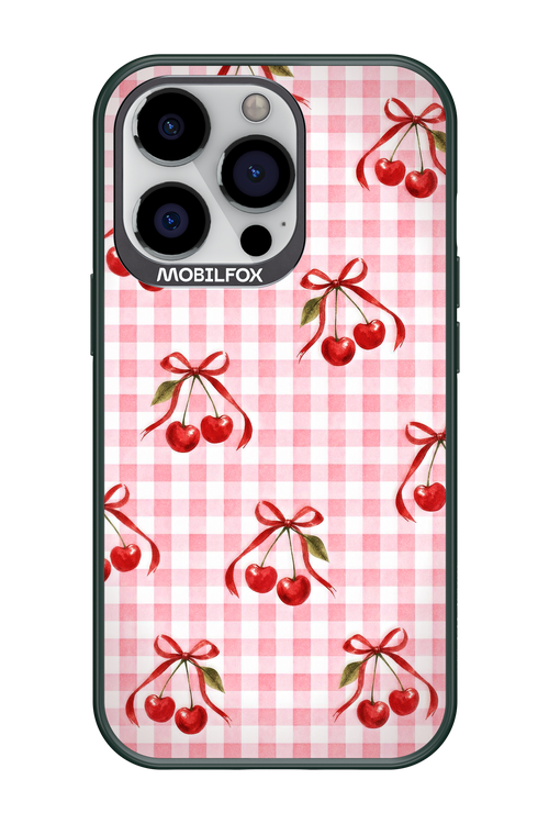 Pink Cherry Checked 2.0 - Apple iPhone 13 Pro