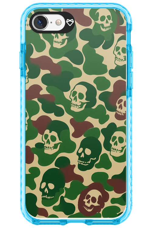 Camo Skull - Apple iPhone 8