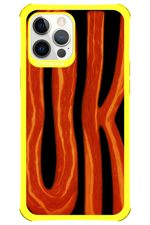 OK (Black-Red) - Apple iPhone 12 Pro Max