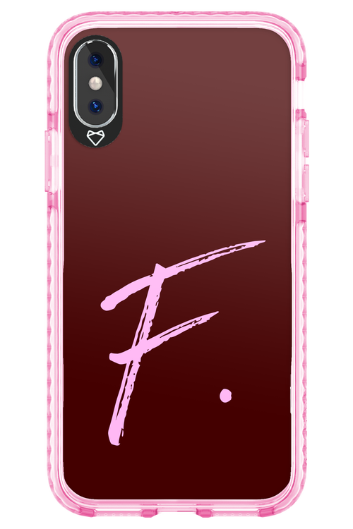 (Dark Blush) F 2.0 - Apple iPhone X