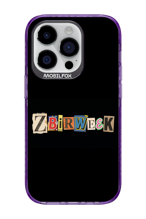 Zbirweek (black) 2.0 - Apple iPhone 14 Pro