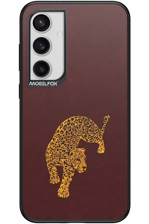 Burgundy Leopard - Samsung Galaxy S24+