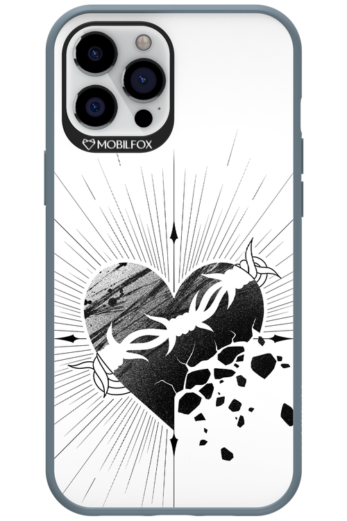 Fekete Szív - Apple iPhone 12 Pro Max