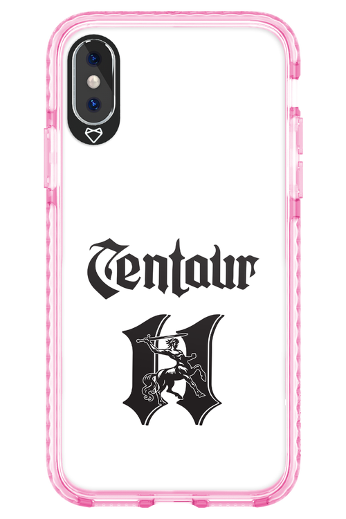 Centaur Logo White 2.0 - Apple iPhone XS